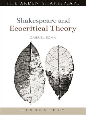 cover image of Shakespeare and Ecocritical Theory
